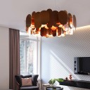 Loft Industry Modern - Oval Disk Chandelier